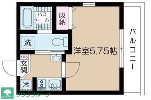 ＮＳＧＡＴＥ二子玉川の物件間取画像